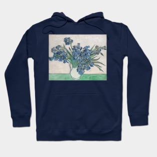 Irises in a Vase Hoodie